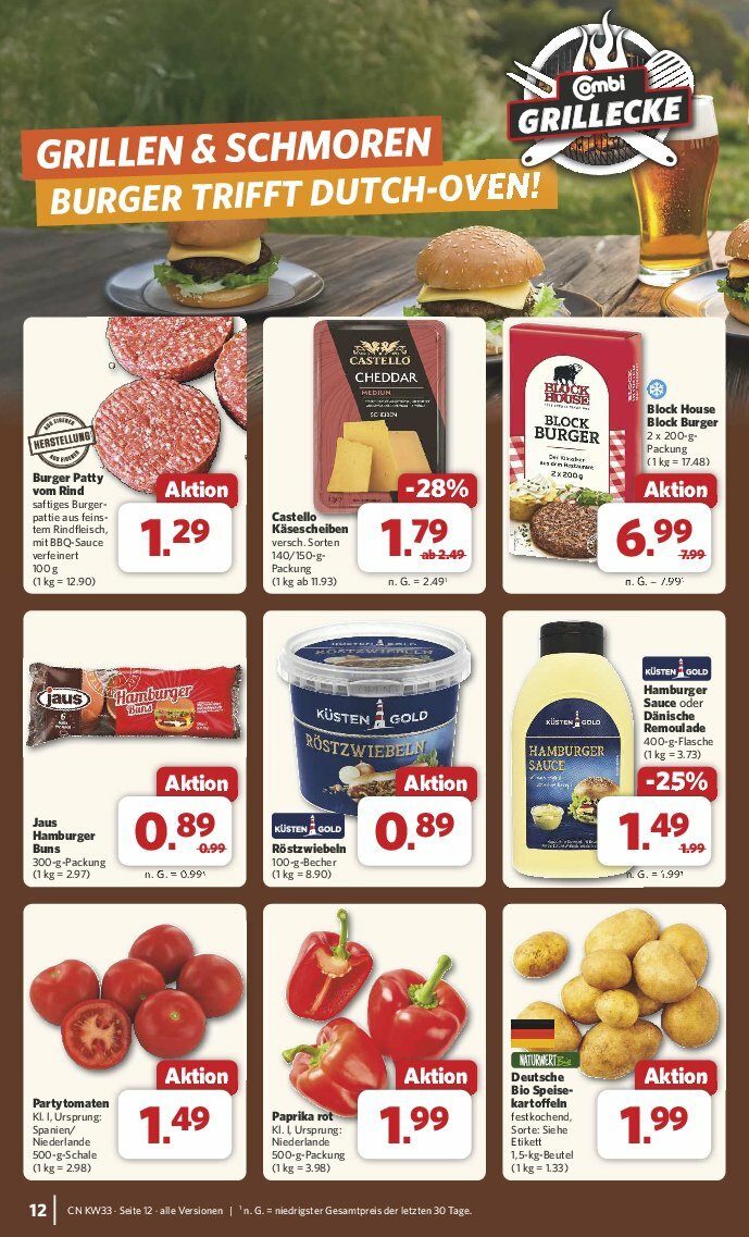 combi - Combi-Prospekt gültig vom 11.08. bis 16.08. - page: 13