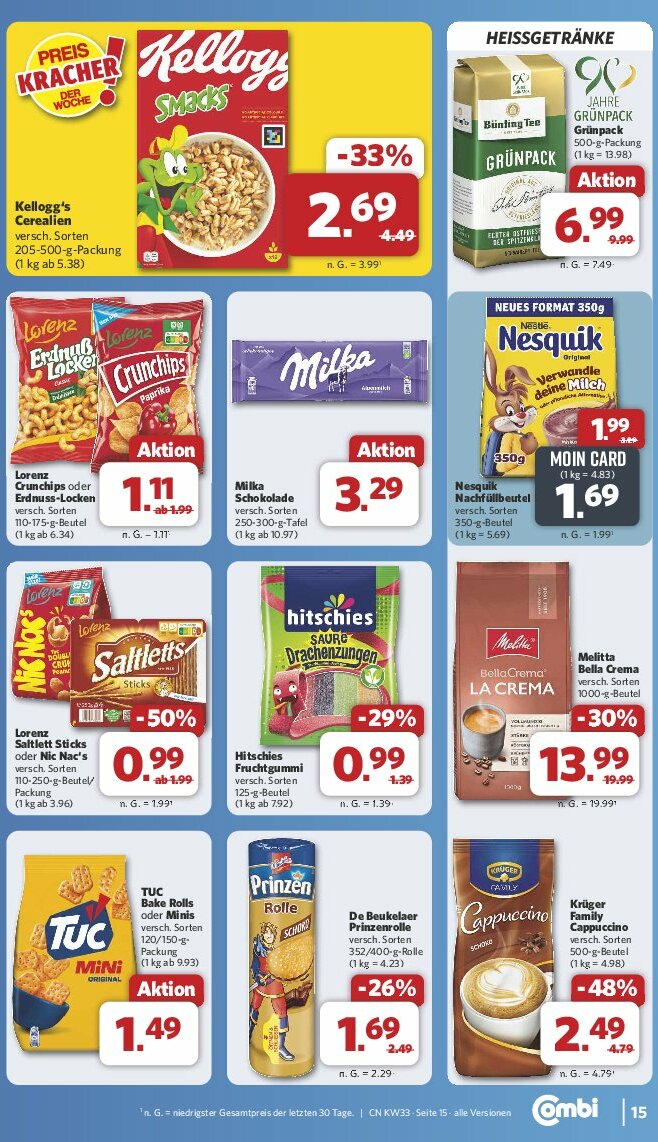 combi - Combi-Prospekt gültig vom 11.08. bis 16.08. - page: 16