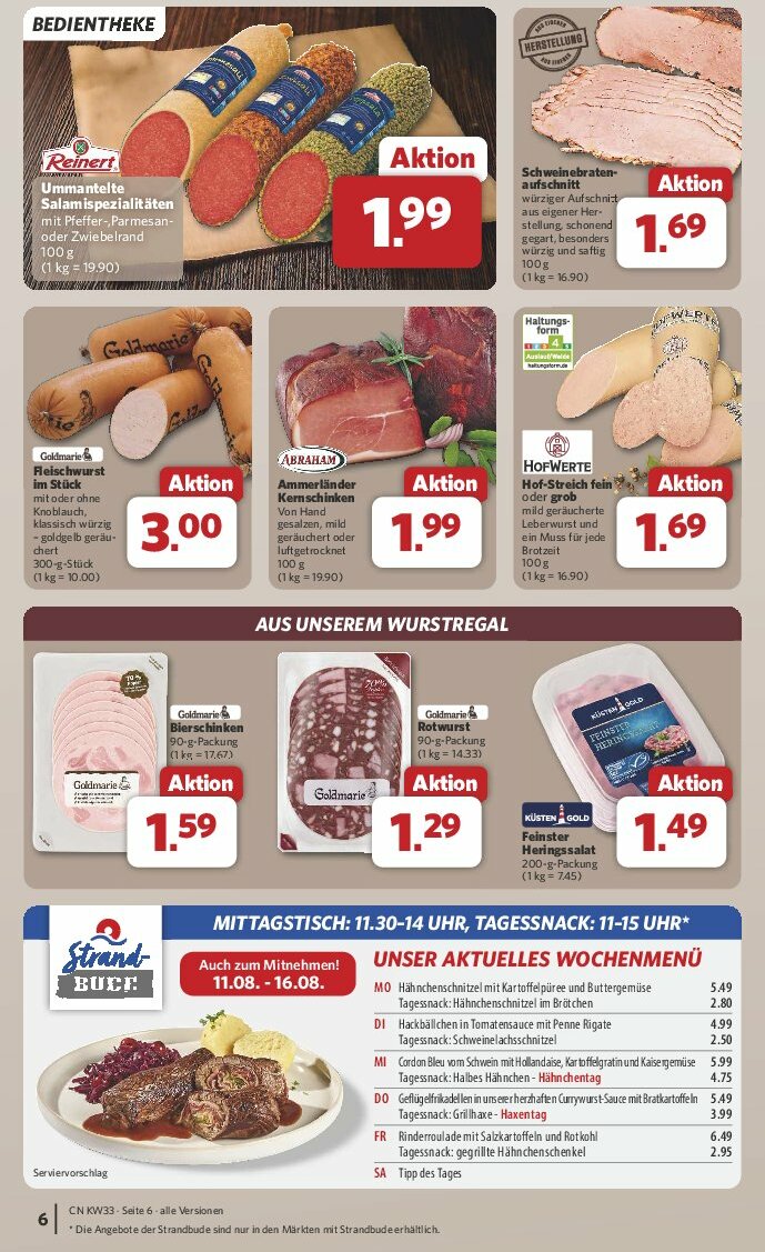 combi - Combi-Prospekt gültig vom 11.08. bis 16.08. - page: 6