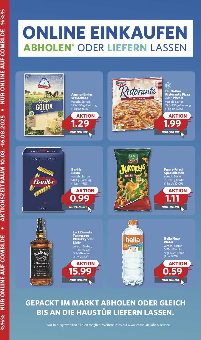 combi - Combi-Prospekt gültig vom 11.08. bis 16.08. - page: 17