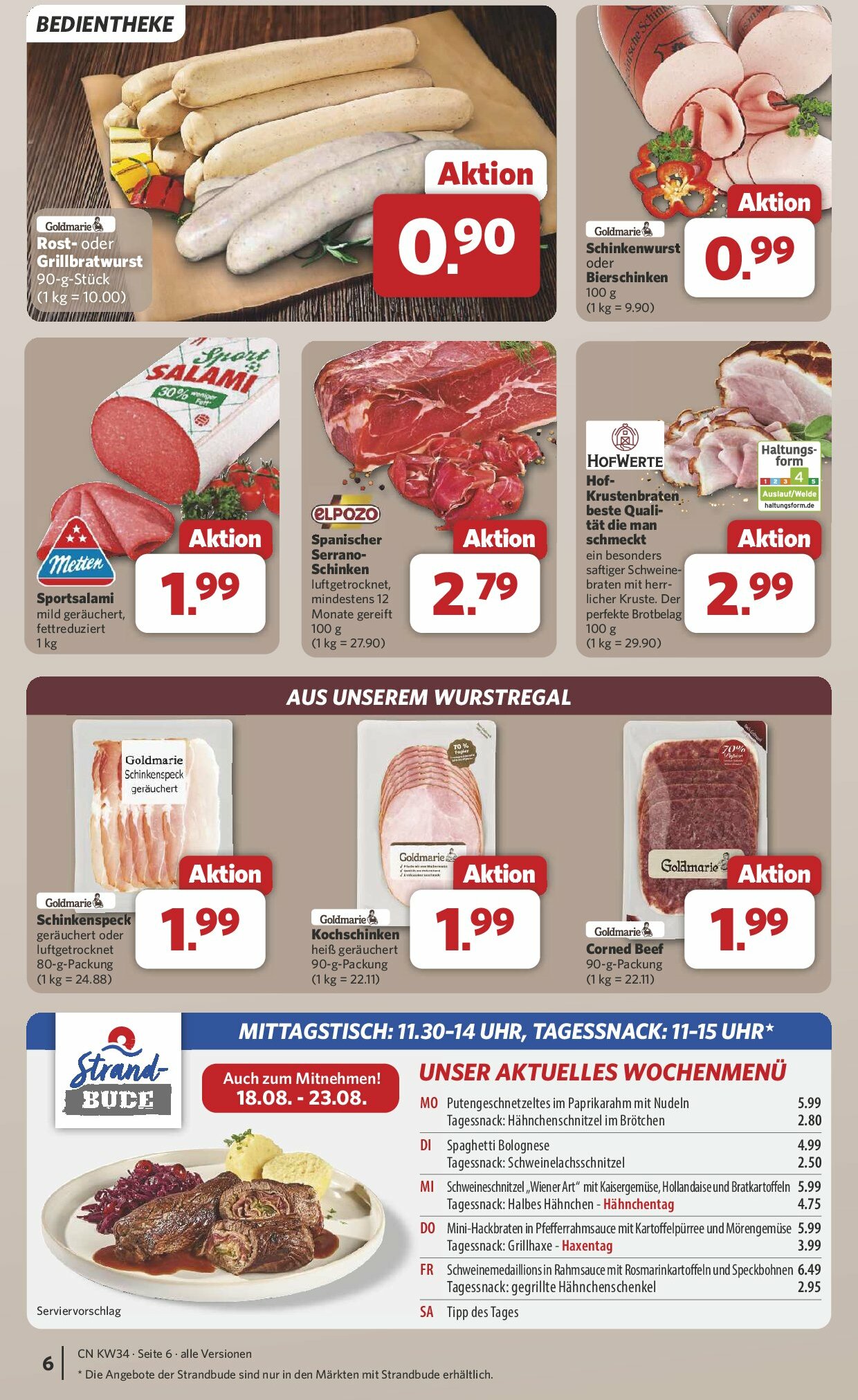 combi - Combi-Prospekt gültig vom 18.08. bis 23.08. - page: 6