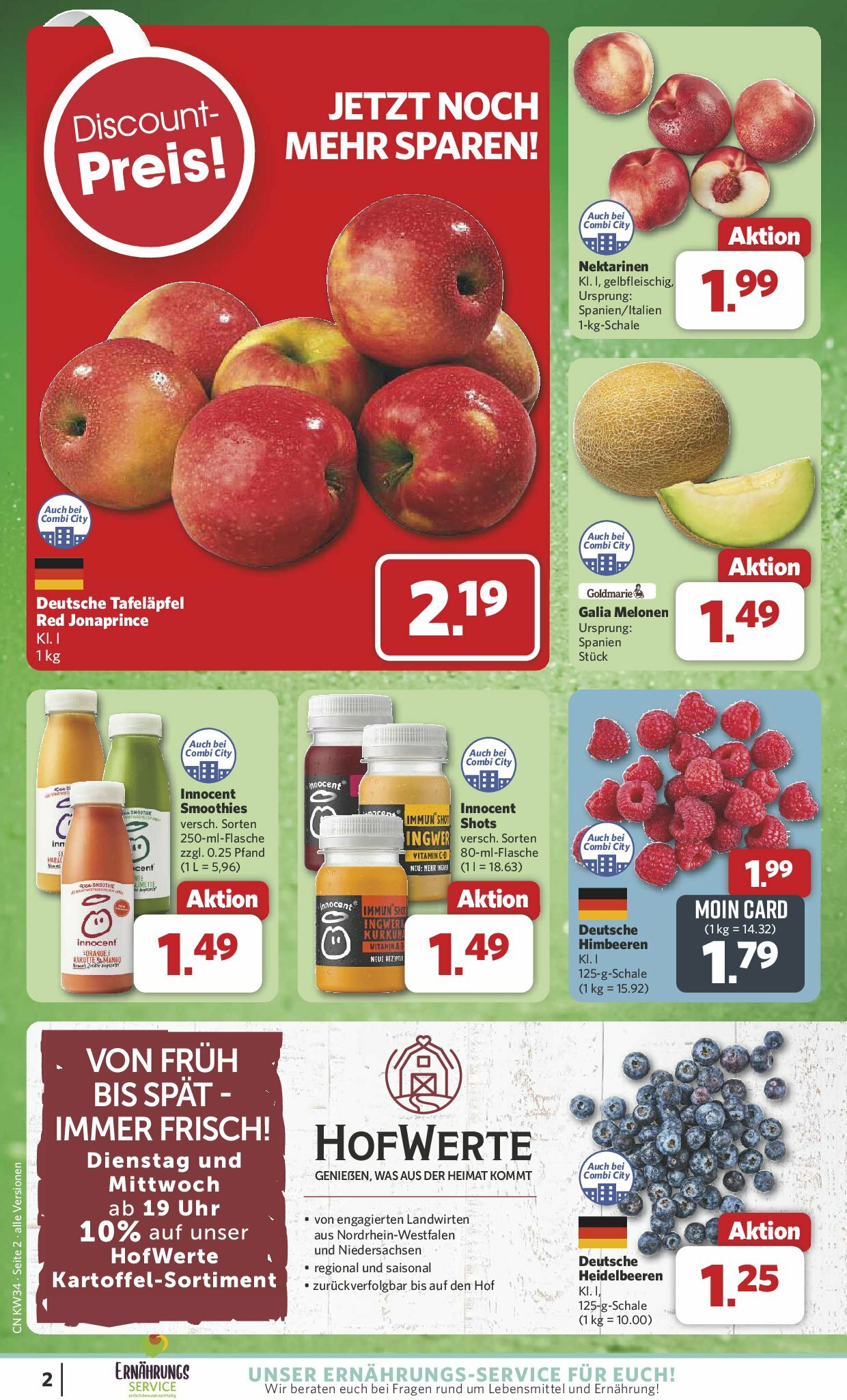 combi - Combi-Prospekt gültig vom 18.08. bis 23.08. - page: 2