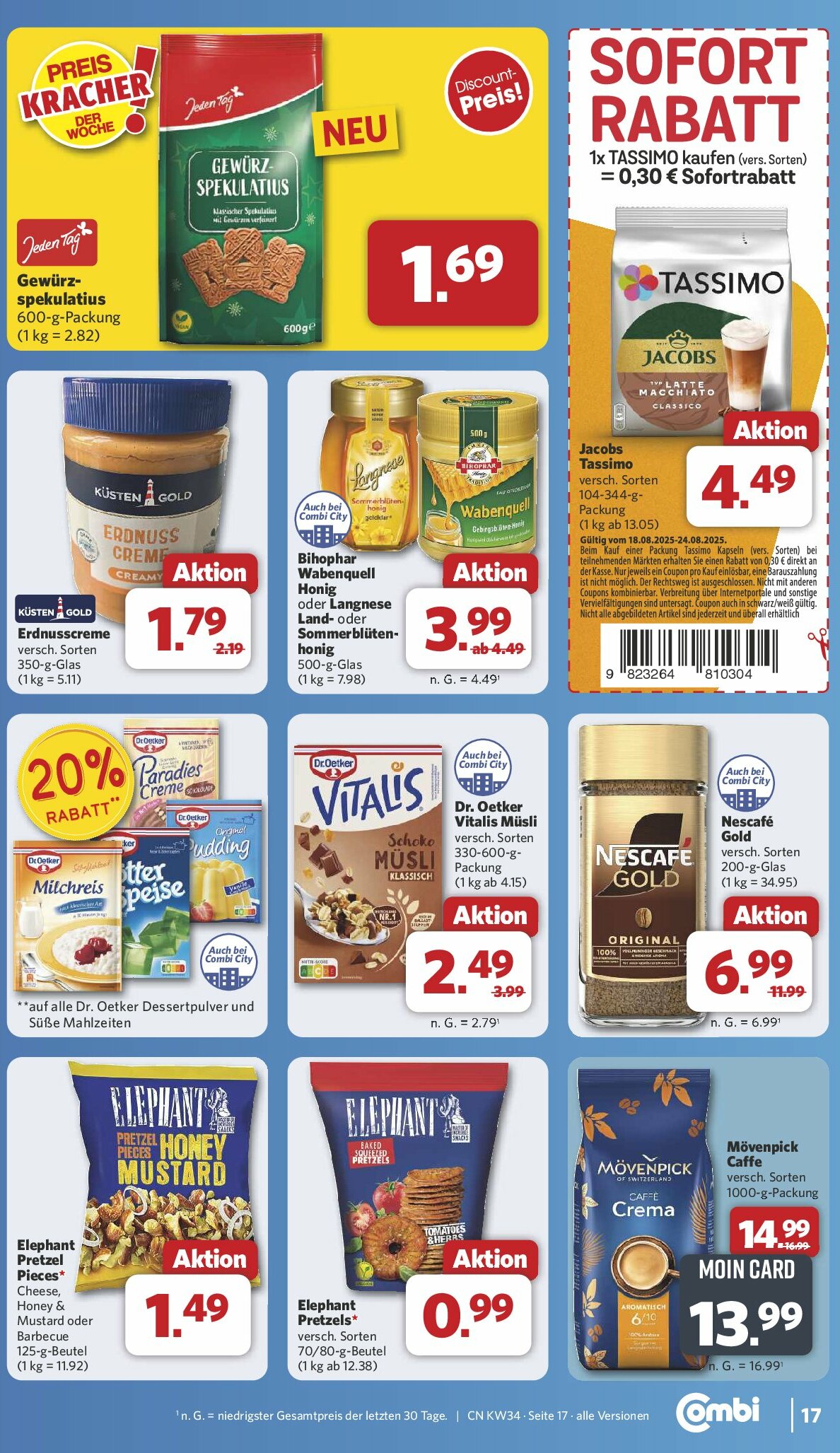 combi - Combi-Prospekt gültig vom 18.08. bis 23.08. - page: 21