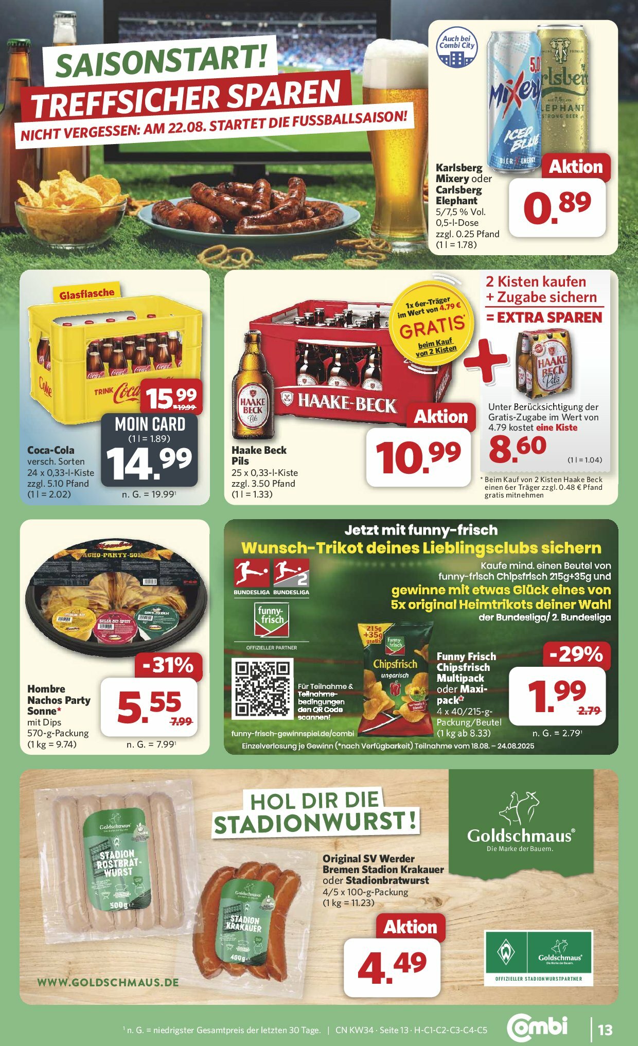 combi - Combi-Prospekt gültig vom 18.08. bis 23.08. - page: 14