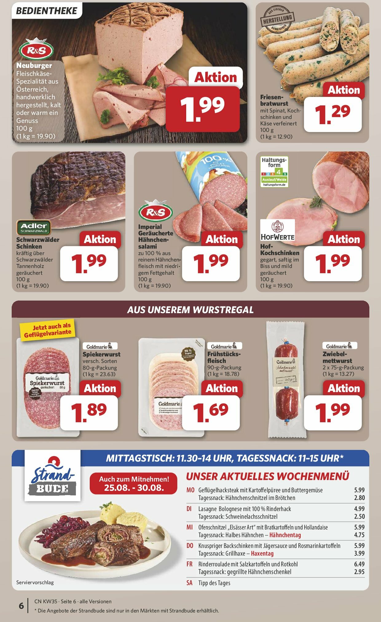 combi - Combi-Prospekt gültig vom 25.08. bis 30.08. - page: 6
