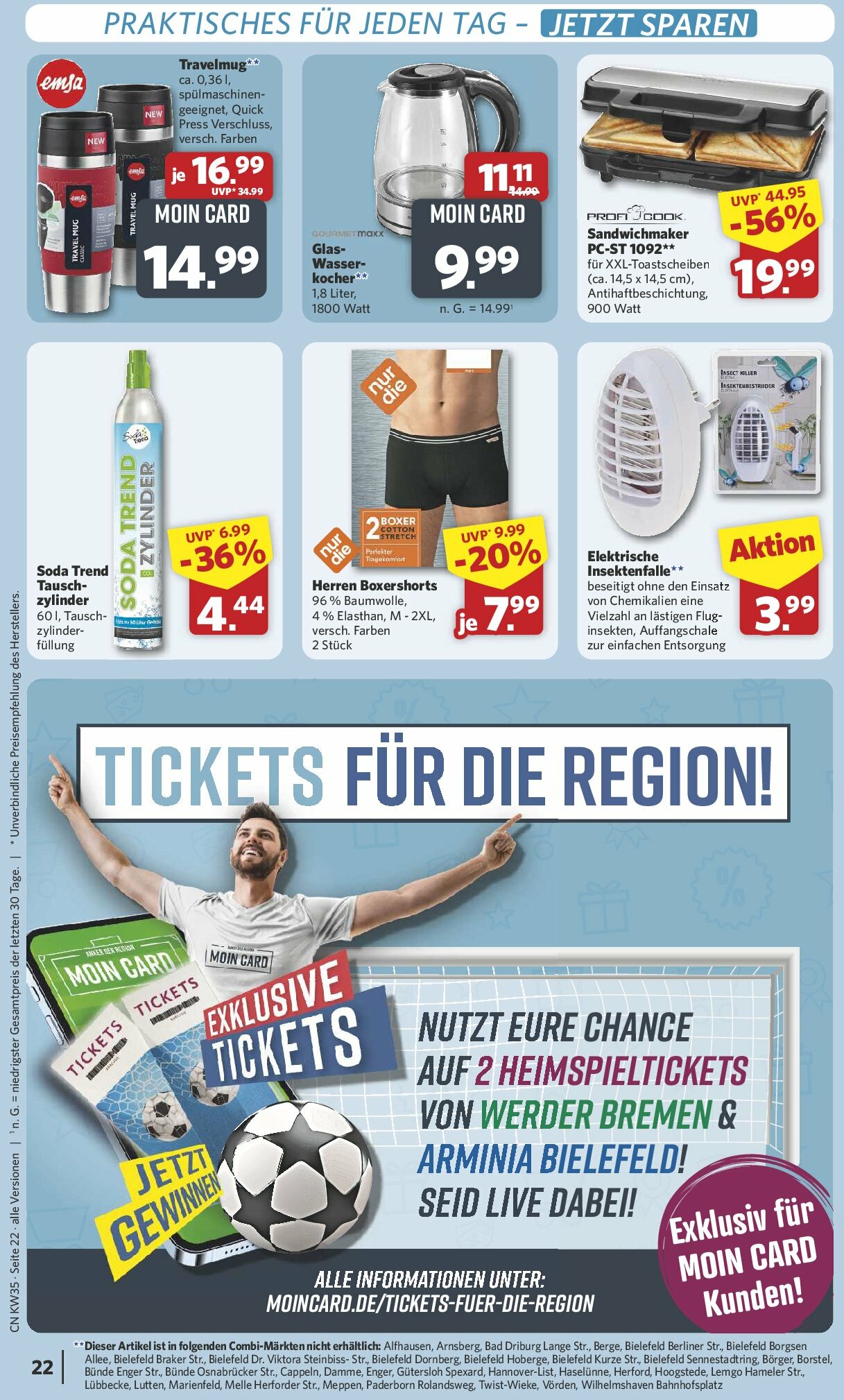 combi - Combi-Prospekt gültig vom 25.08. bis 30.08. - page: 30