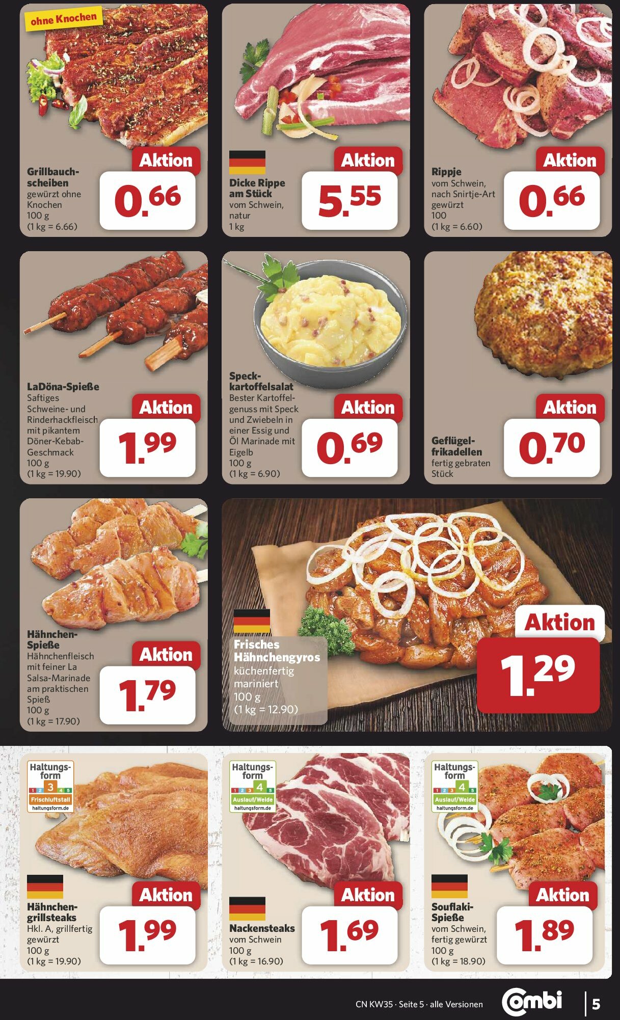 combi - Combi-Prospekt gültig vom 25.08. bis 30.08. - page: 5