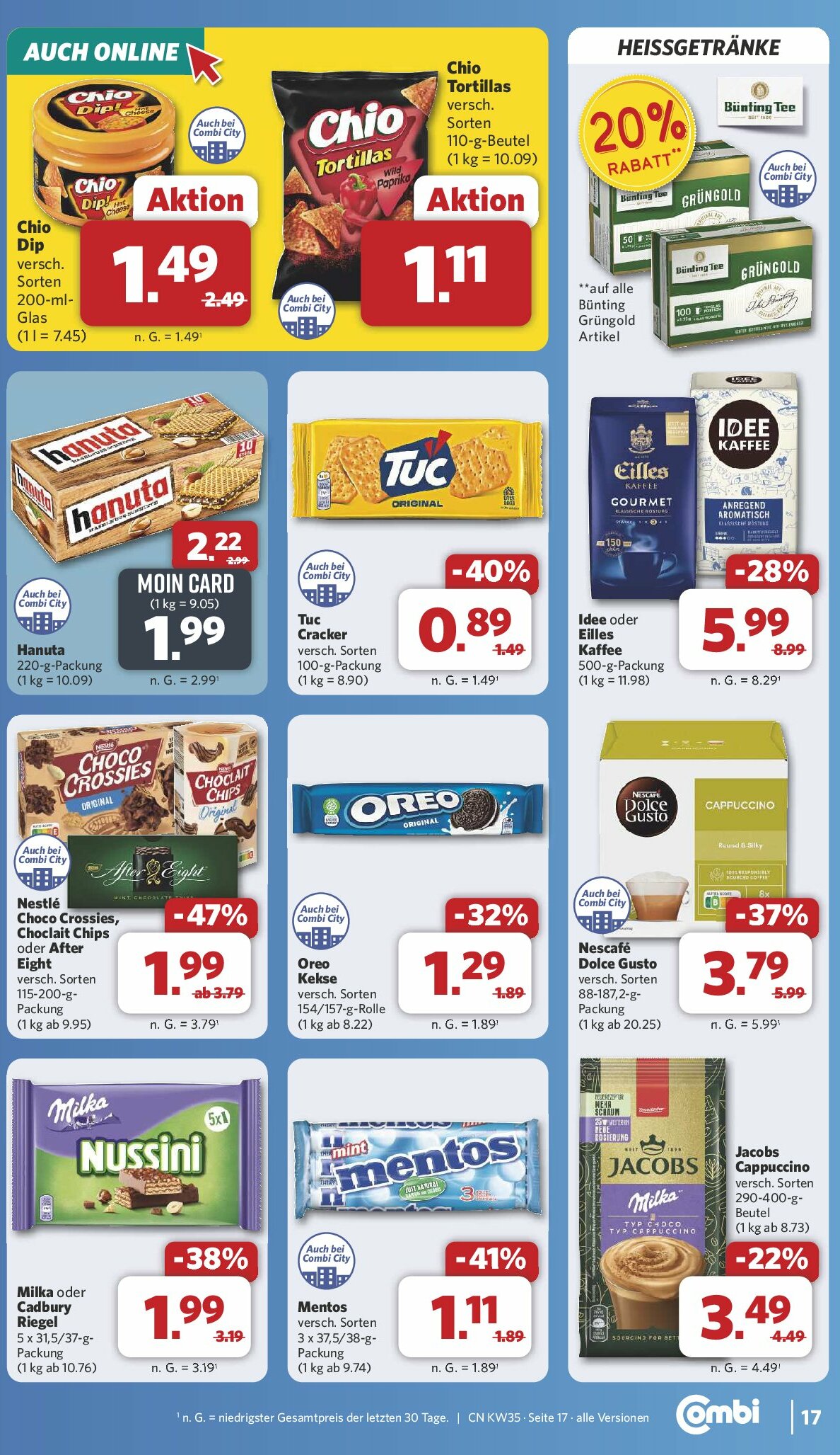 combi - Combi-Prospekt gültig vom 25.08. bis 30.08. - page: 23