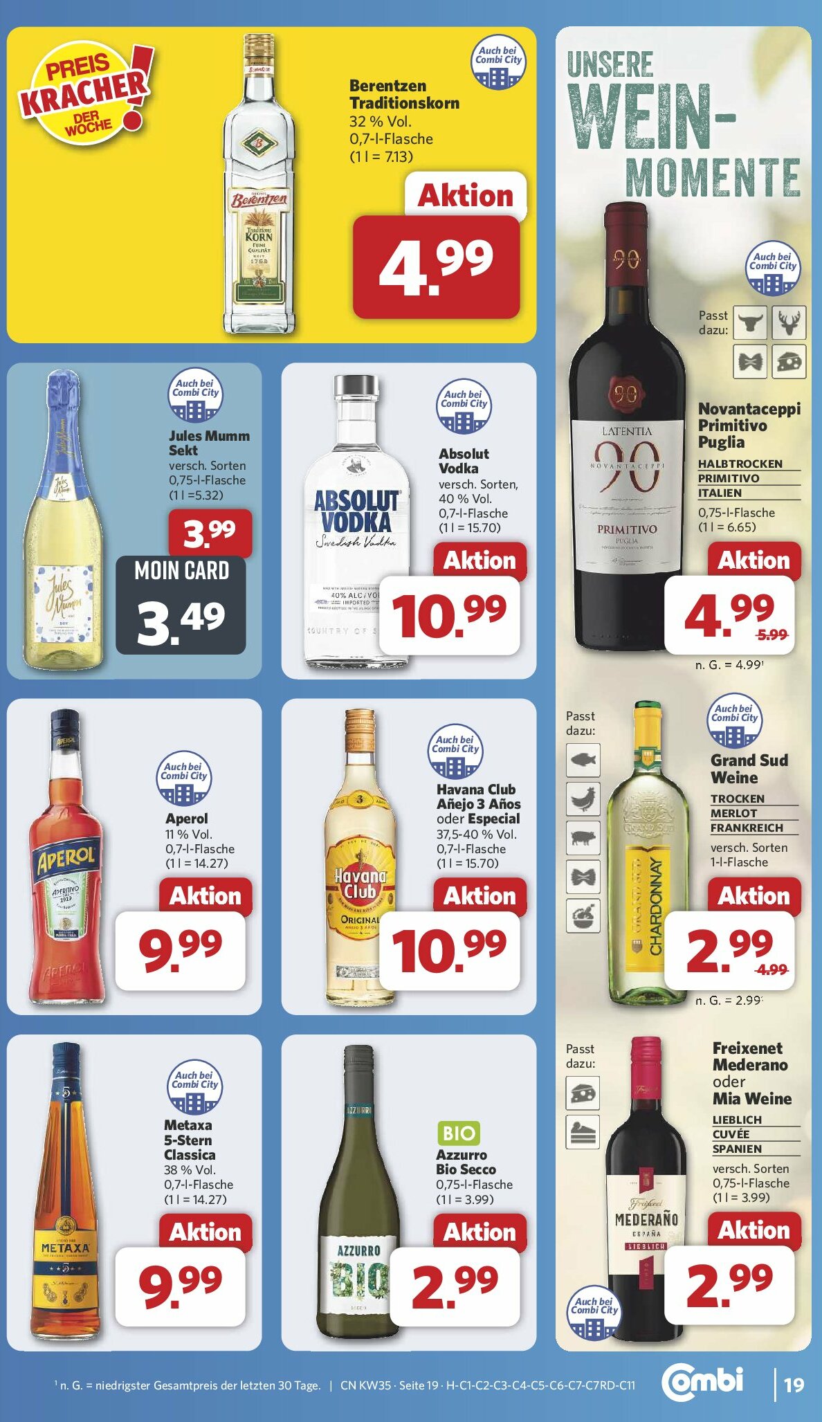 combi - Combi-Prospekt gültig vom 25.08. bis 30.08. - page: 26