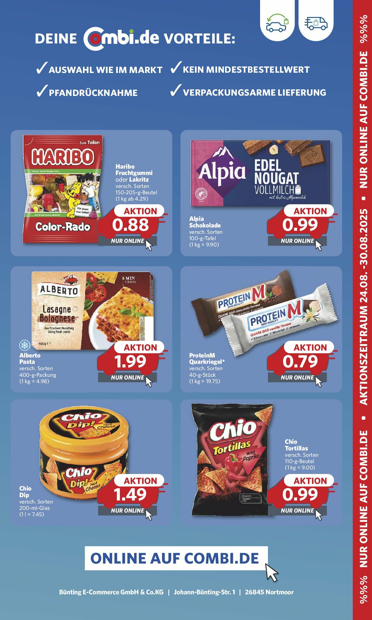 combi - Combi-Prospekt gültig vom 25.08. bis 30.08. - page: 17