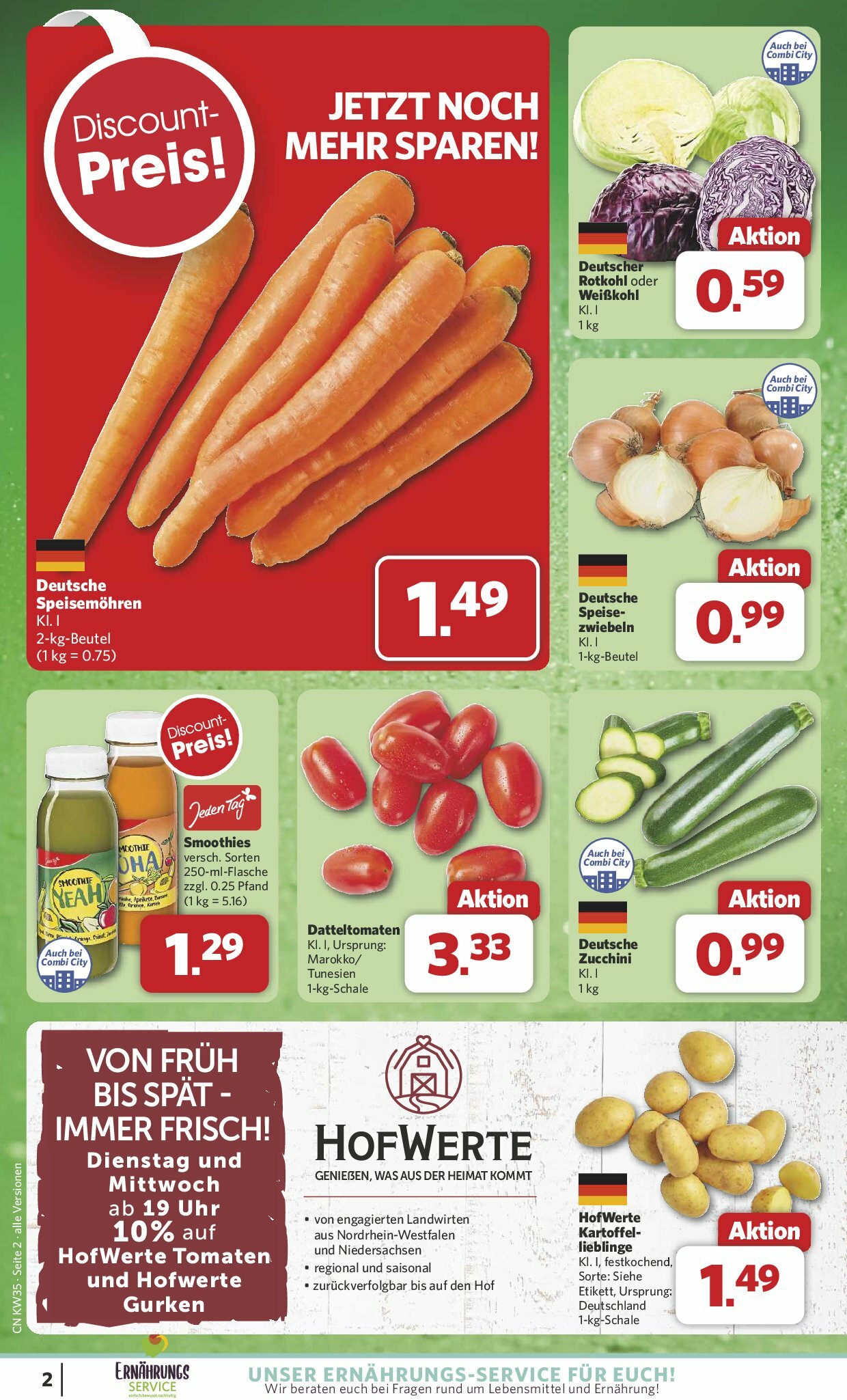 combi - Combi-Prospekt gültig vom 25.08. bis 30.08. - page: 2