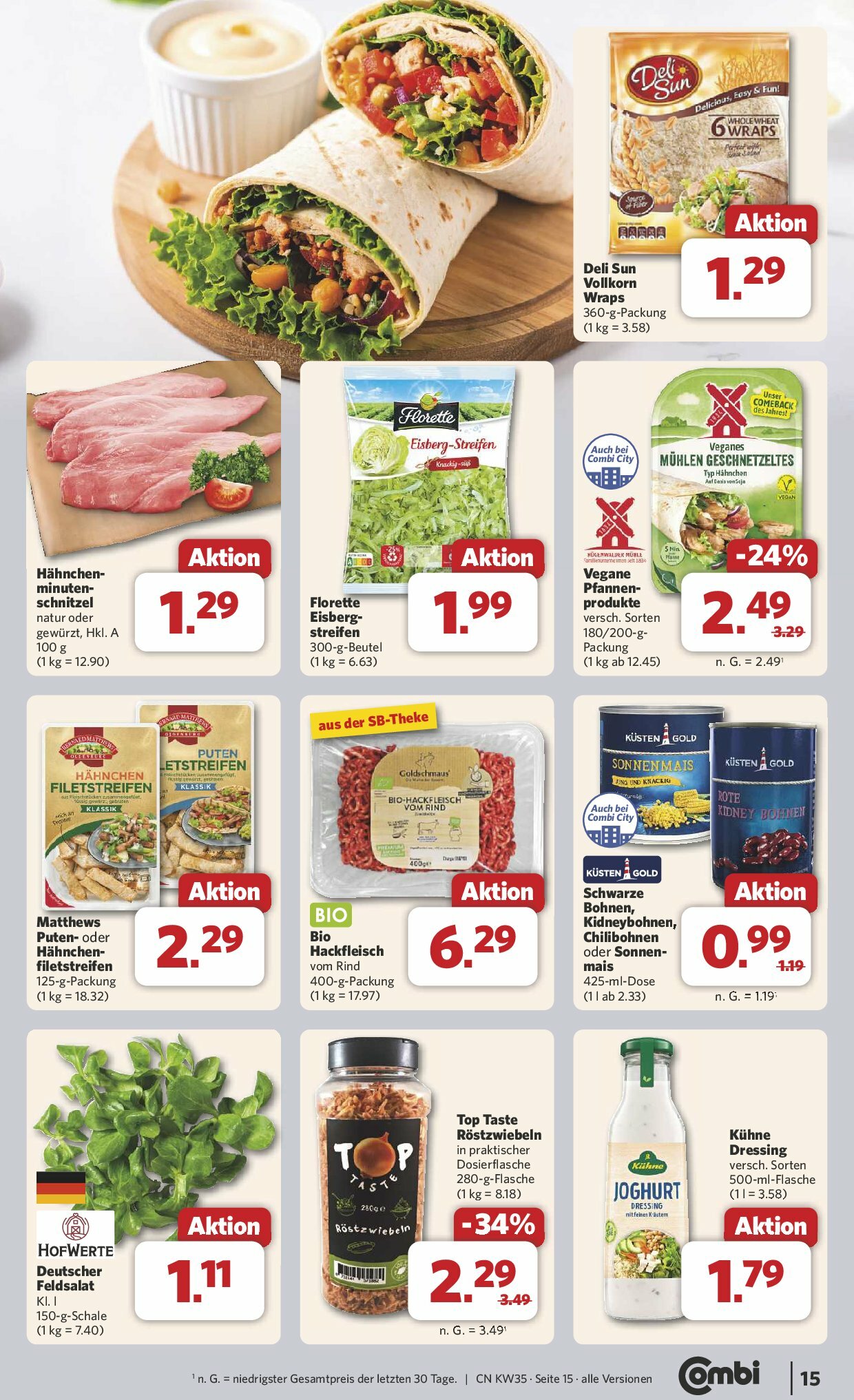 combi - Combi-Prospekt gültig vom 25.08. bis 30.08. - page: 20