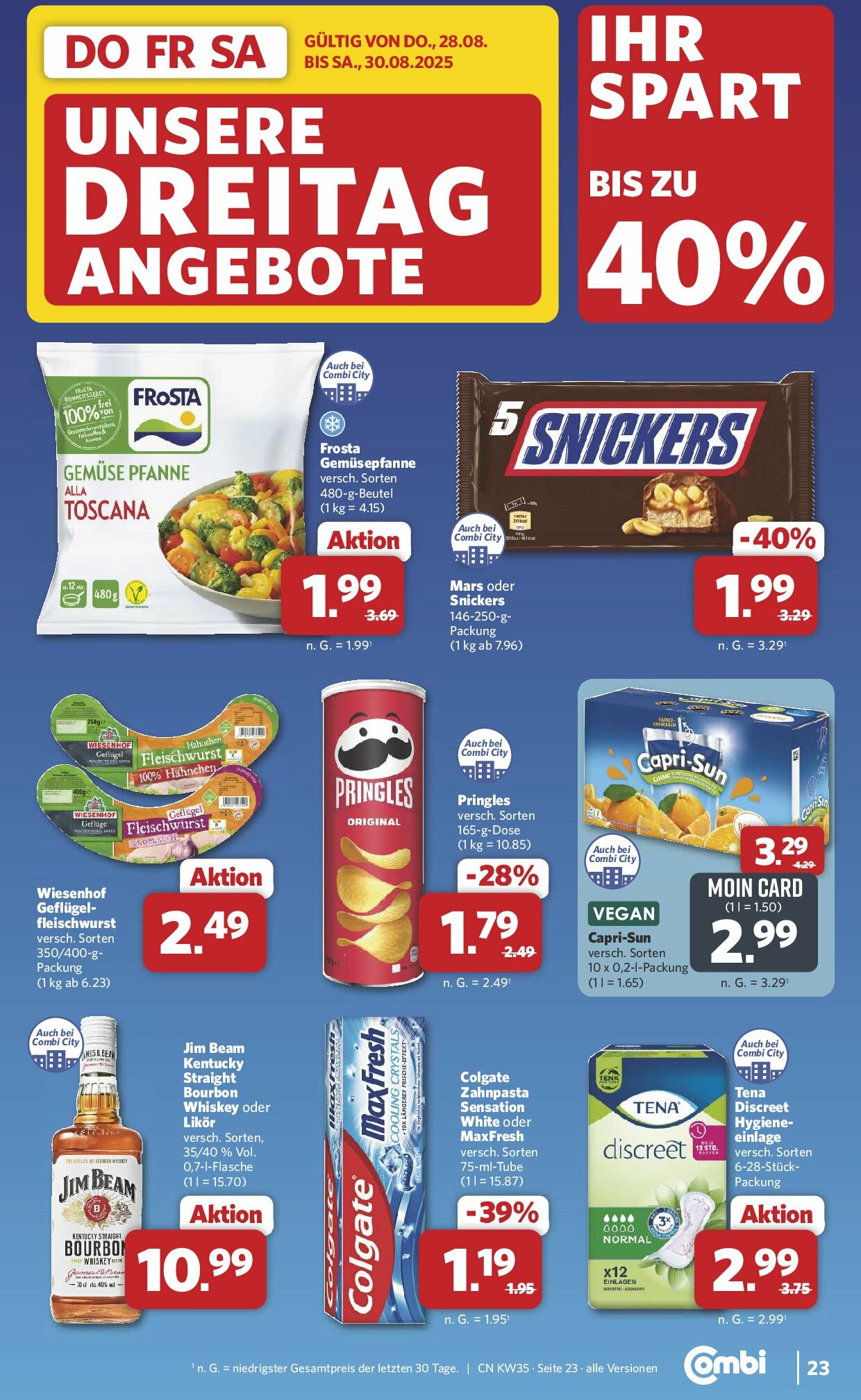 combi - Combi-Prospekt gültig vom 25.08. bis 30.08. - page: 32