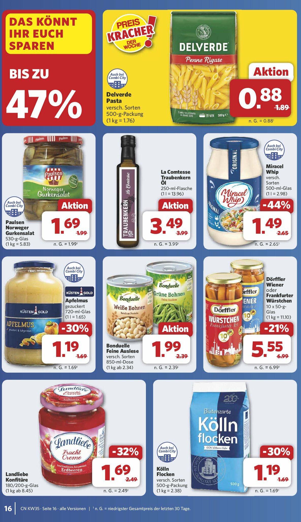 combi - Combi-Prospekt gültig vom 25.08. bis 30.08. - page: 22