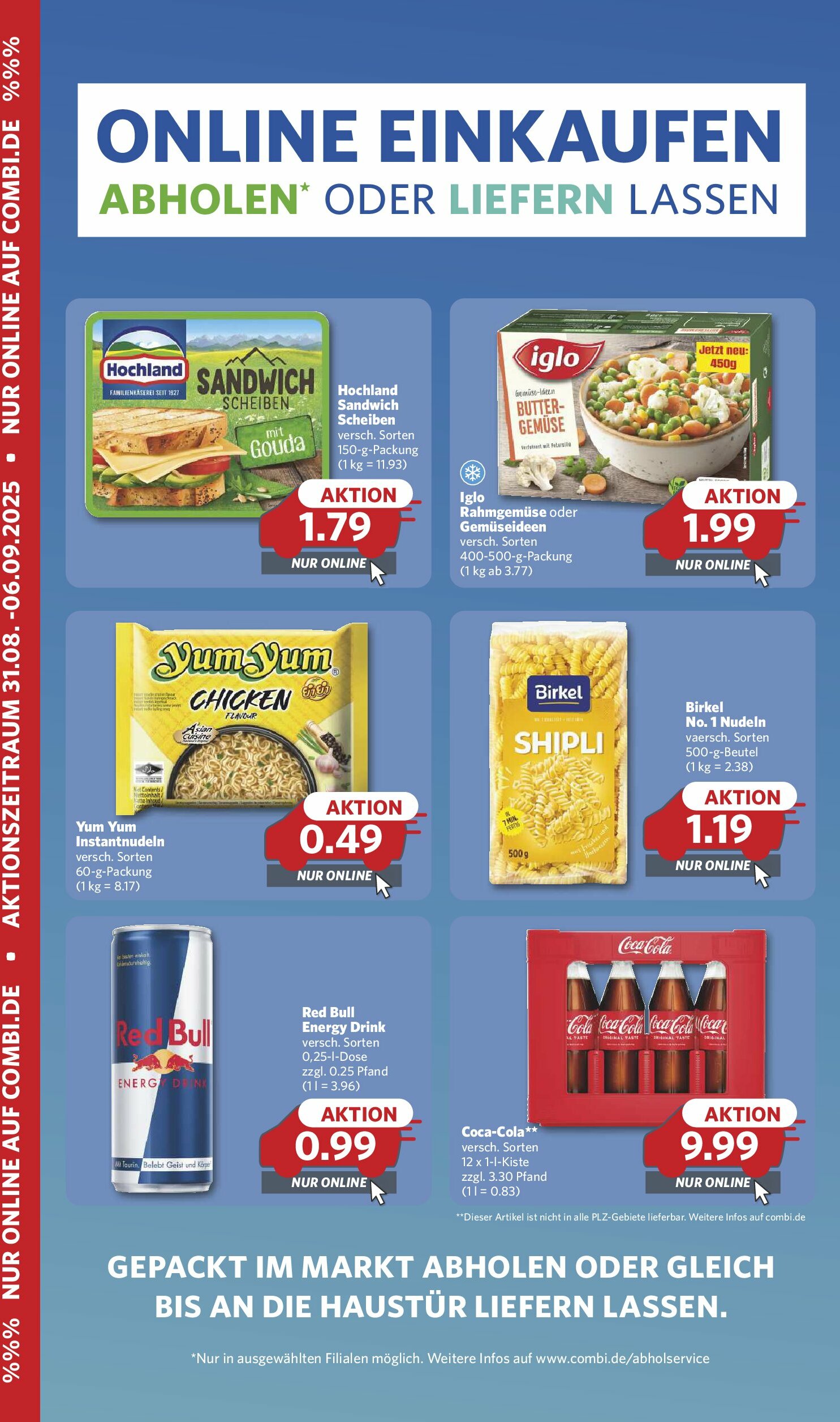 combi - Combi - Online Einkaufen-Prospekt gültig vom 31.08. bis 06.09.