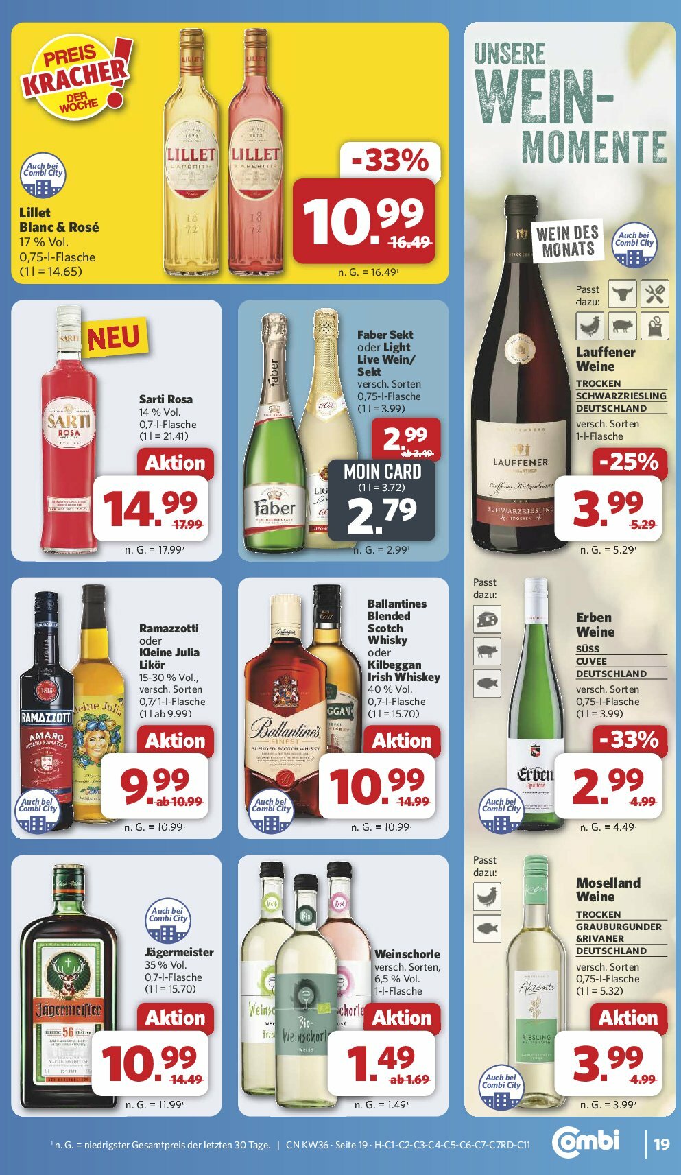 combi - Combi-Prospekt gültig vom 01.09. bis 06.09. - page: 26