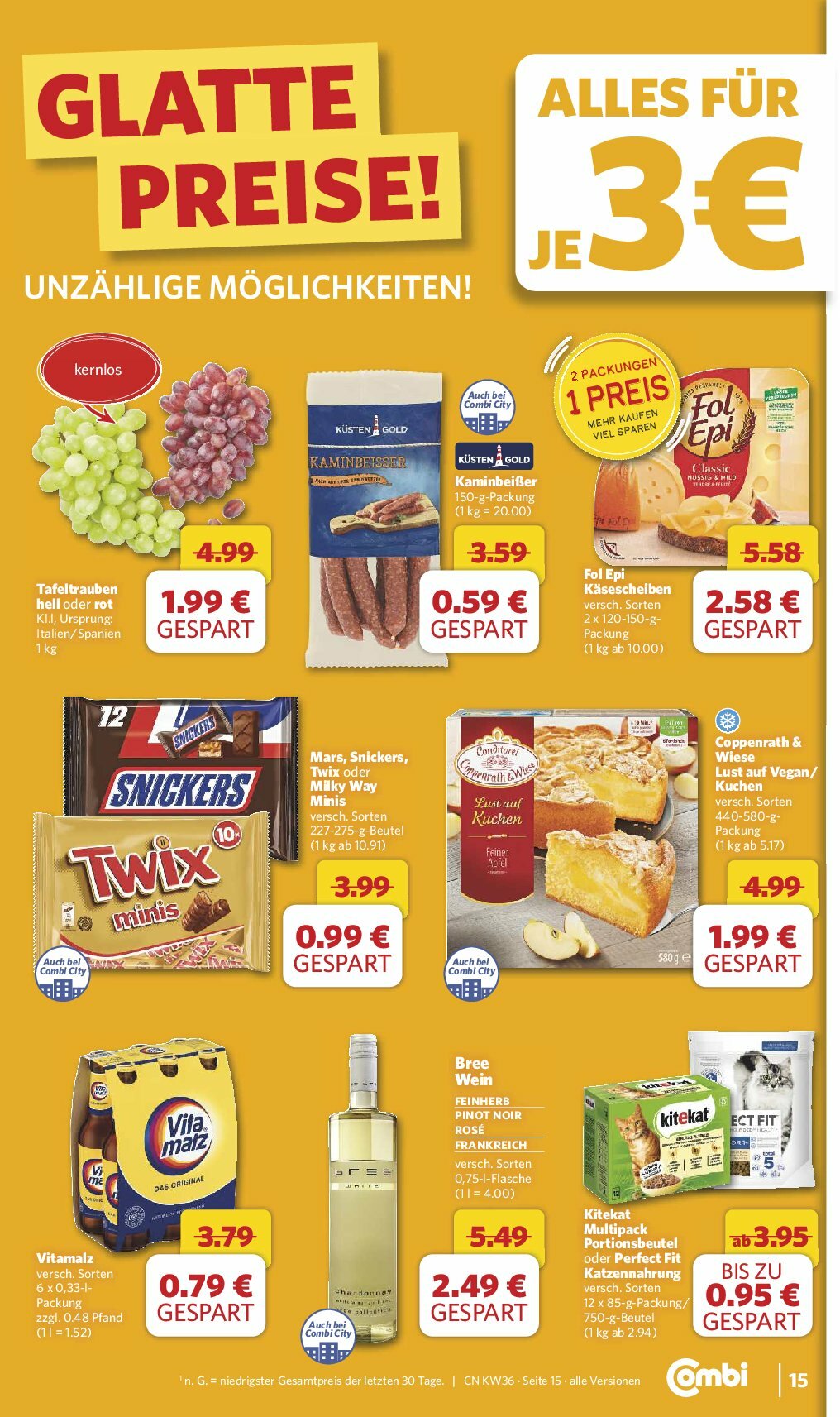 combi - Combi-Prospekt gültig vom 01.09. bis 06.09. - page: 21