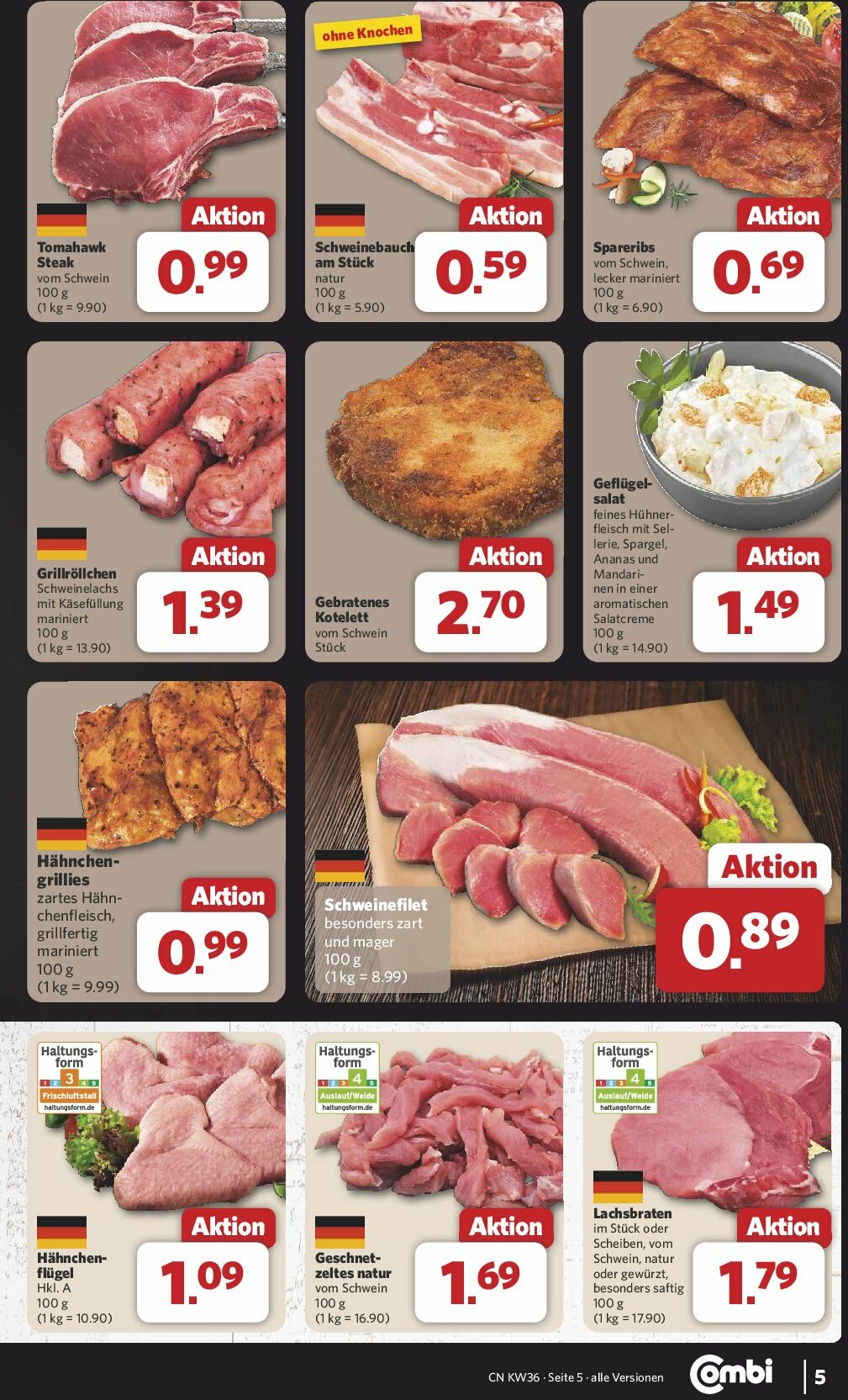combi - Combi-Prospekt gültig vom 01.09. bis 06.09. - page: 6