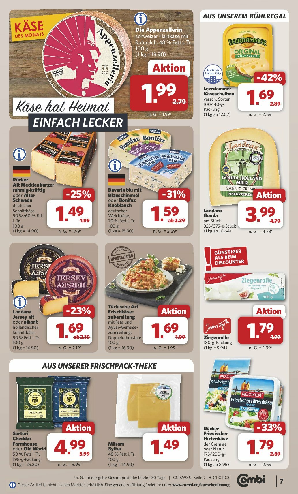 combi - Combi-Prospekt gültig vom 01.09. bis 06.09. - page: 9