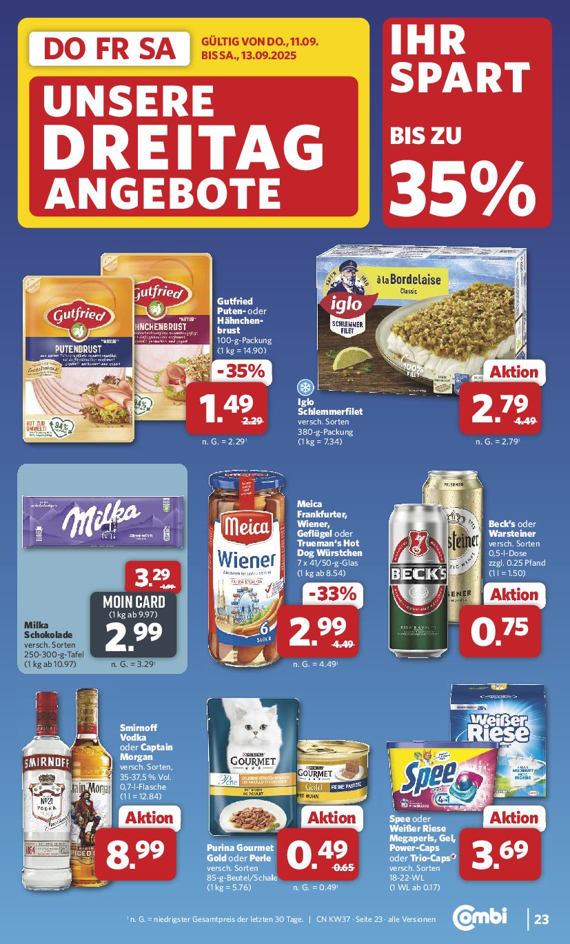 combi - Combi-Prospekt gültig vom 08.09. bis 13.09. - page: 33