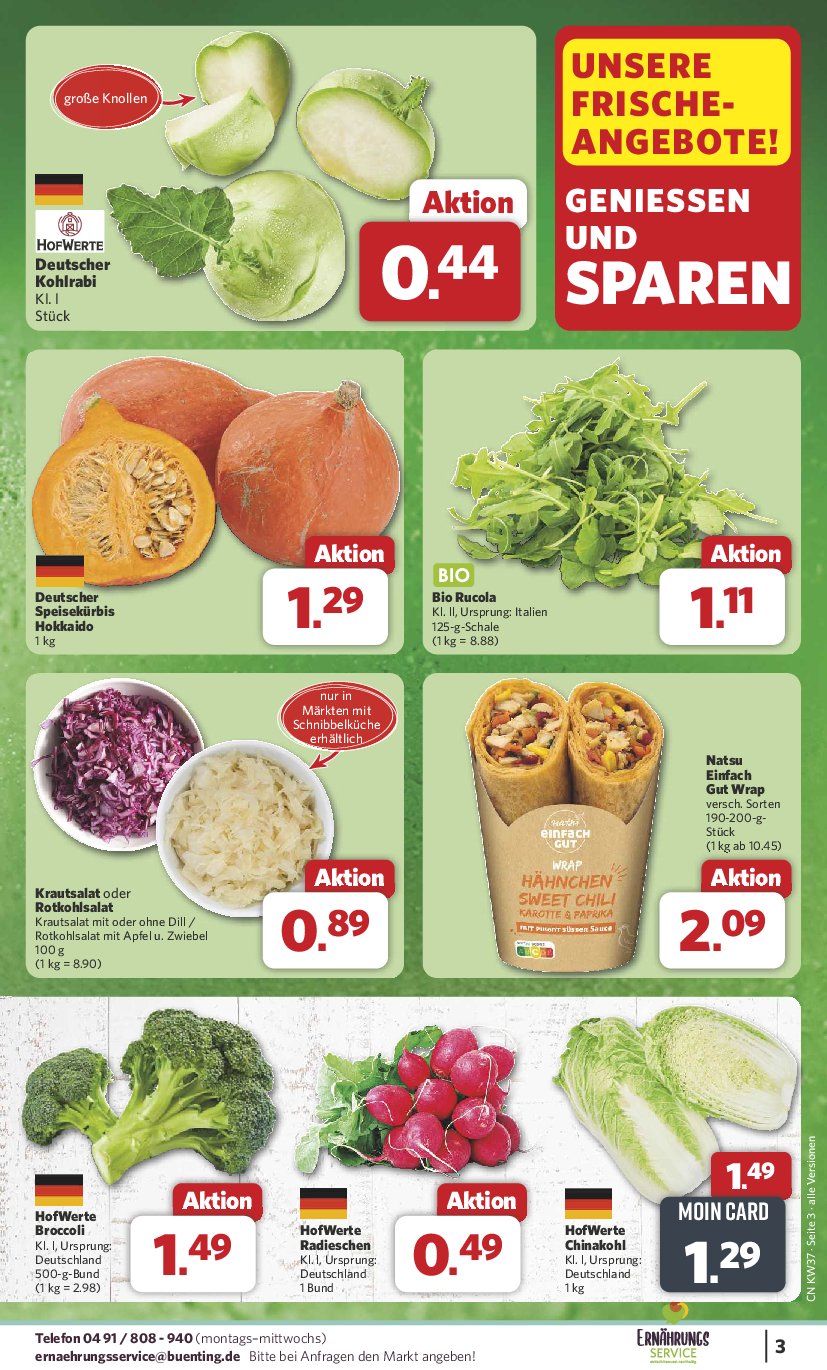 combi - Combi-Prospekt gültig vom 08.09. bis 13.09. - page: 3