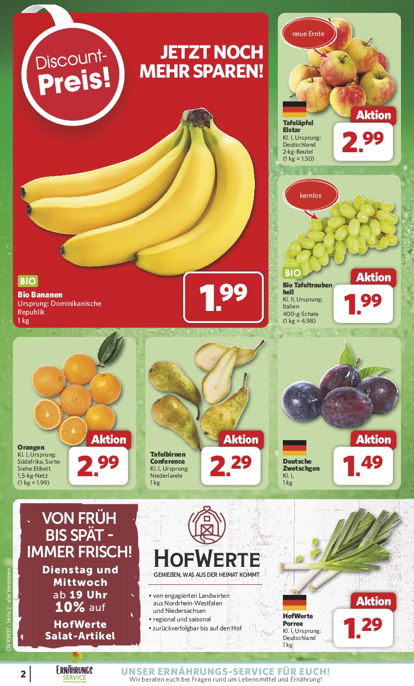 combi - Combi-Prospekt gültig vom 08.09. bis 13.09. - page: 2