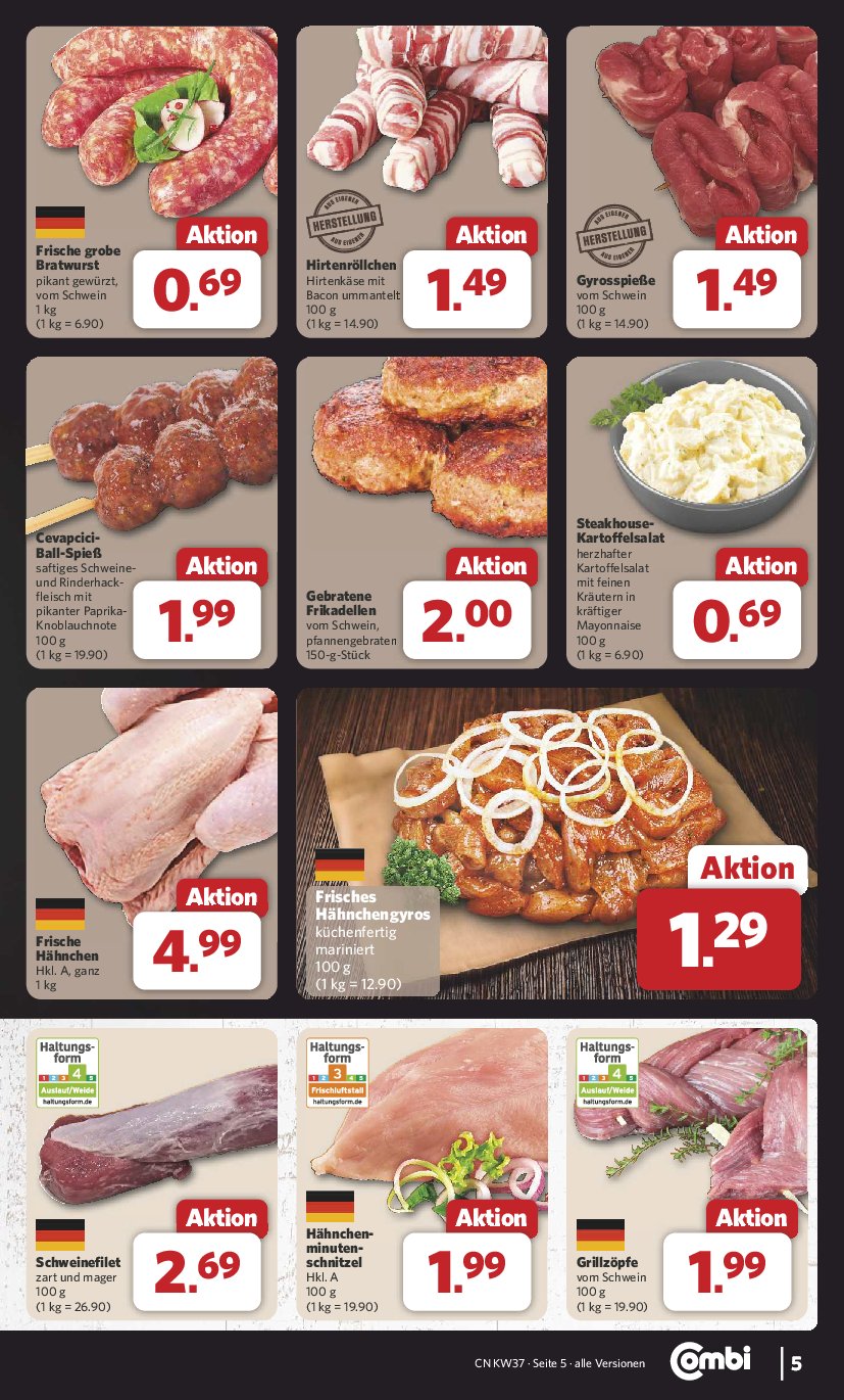 combi - Combi-Prospekt gültig vom 08.09. bis 13.09. - page: 7