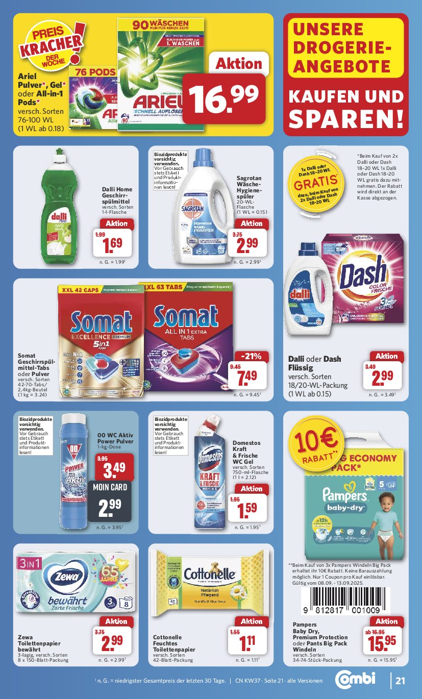 combi - Combi-Prospekt gültig vom 08.09. bis 13.09. - page: 28
