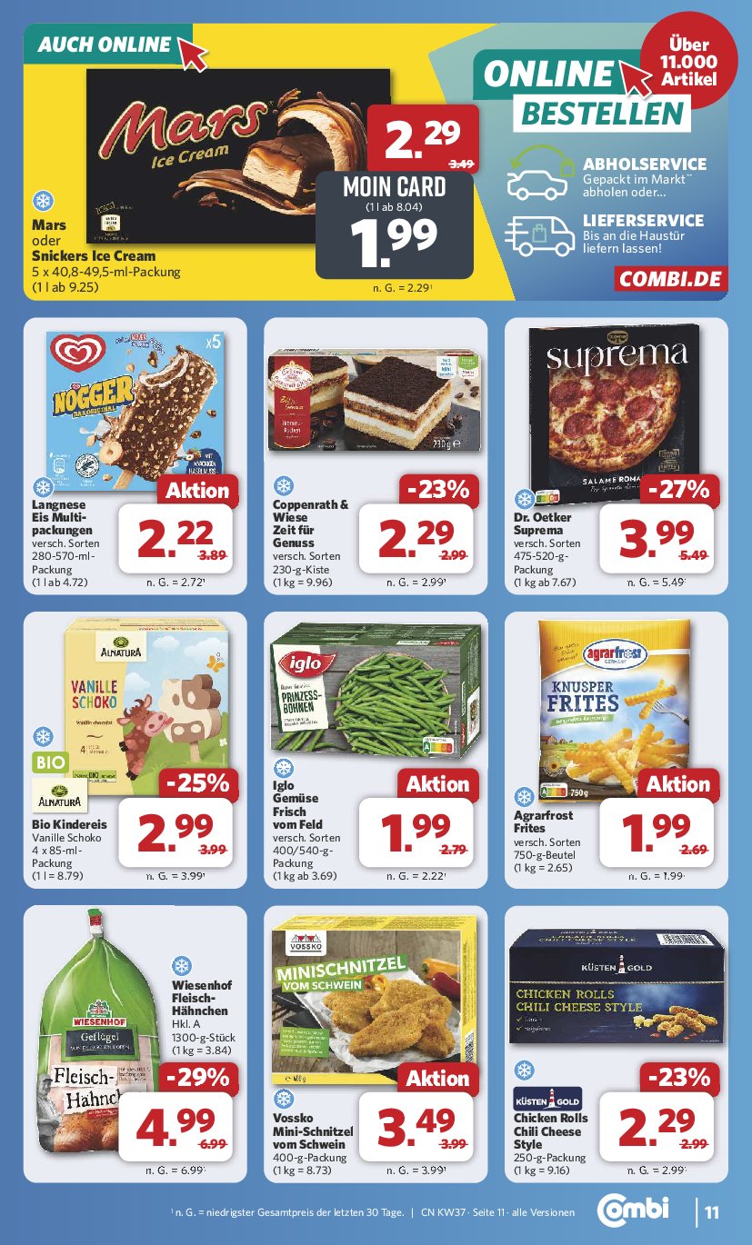 combi - Combi-Prospekt gültig vom 08.09. bis 13.09. - page: 13