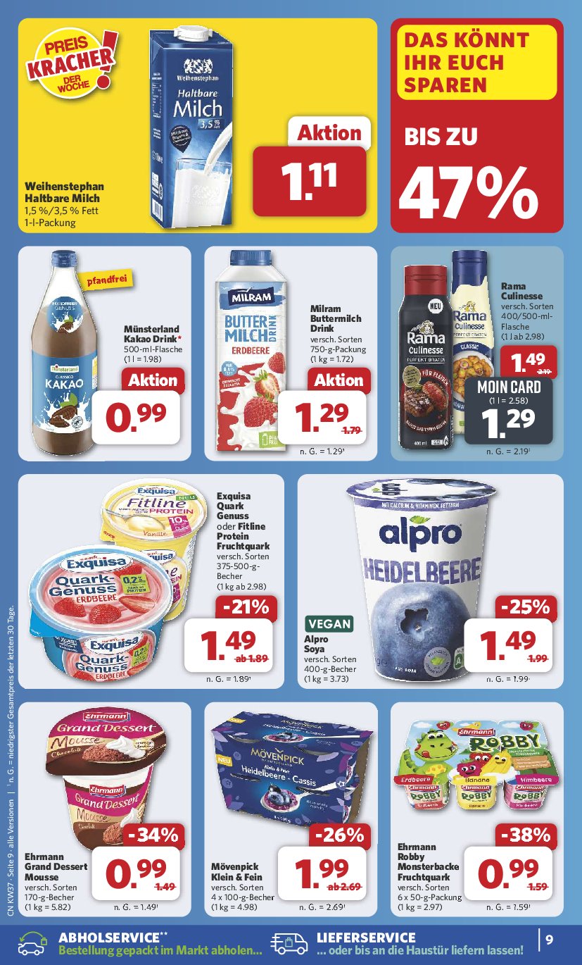 combi - Combi-Prospekt gültig vom 08.09. bis 13.09. - page: 11