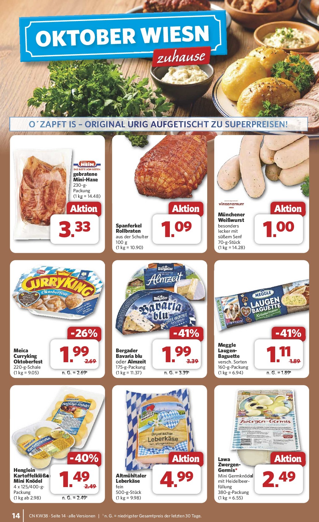 combi - Combi-Prospekt gültig vom 15.09. bis 20.09. - page: 16