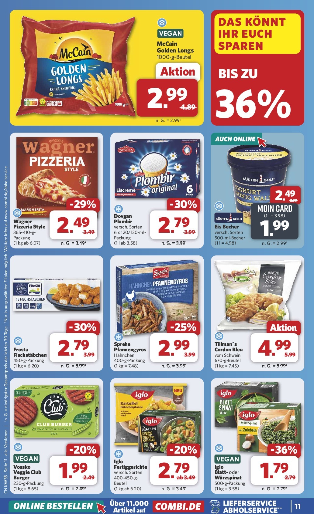 combi - Combi-Prospekt gültig vom 15.09. bis 20.09. - page: 13