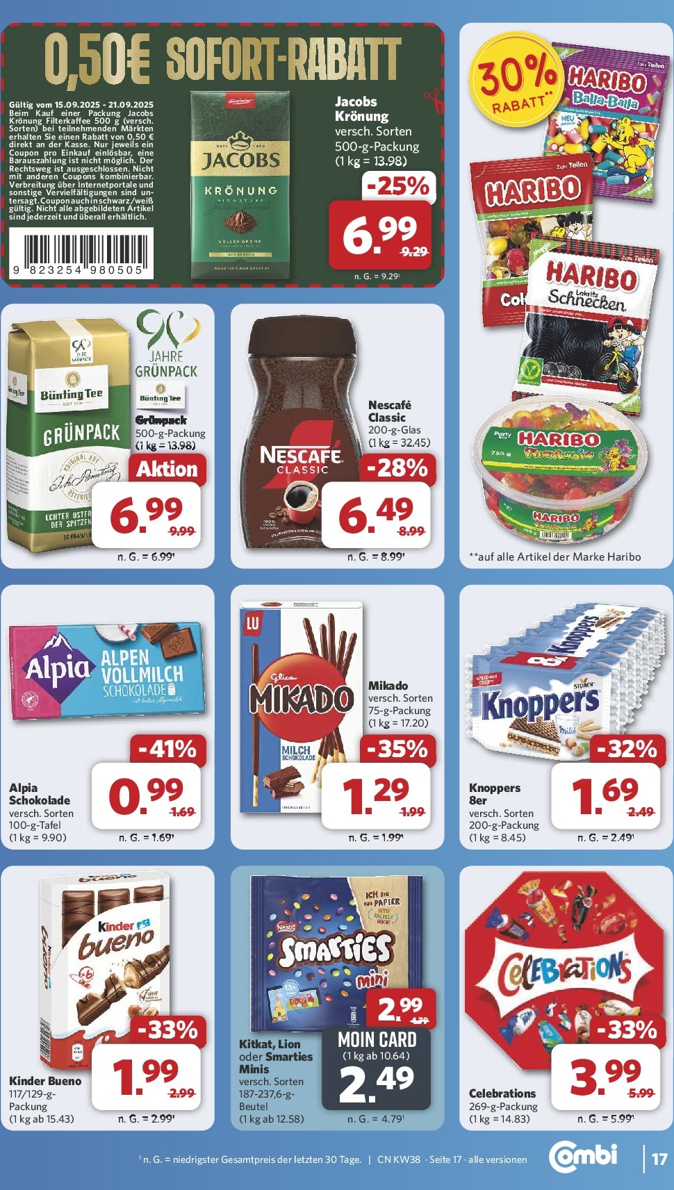 combi - Combi-Prospekt gültig vom 15.09. bis 20.09. - page: 20