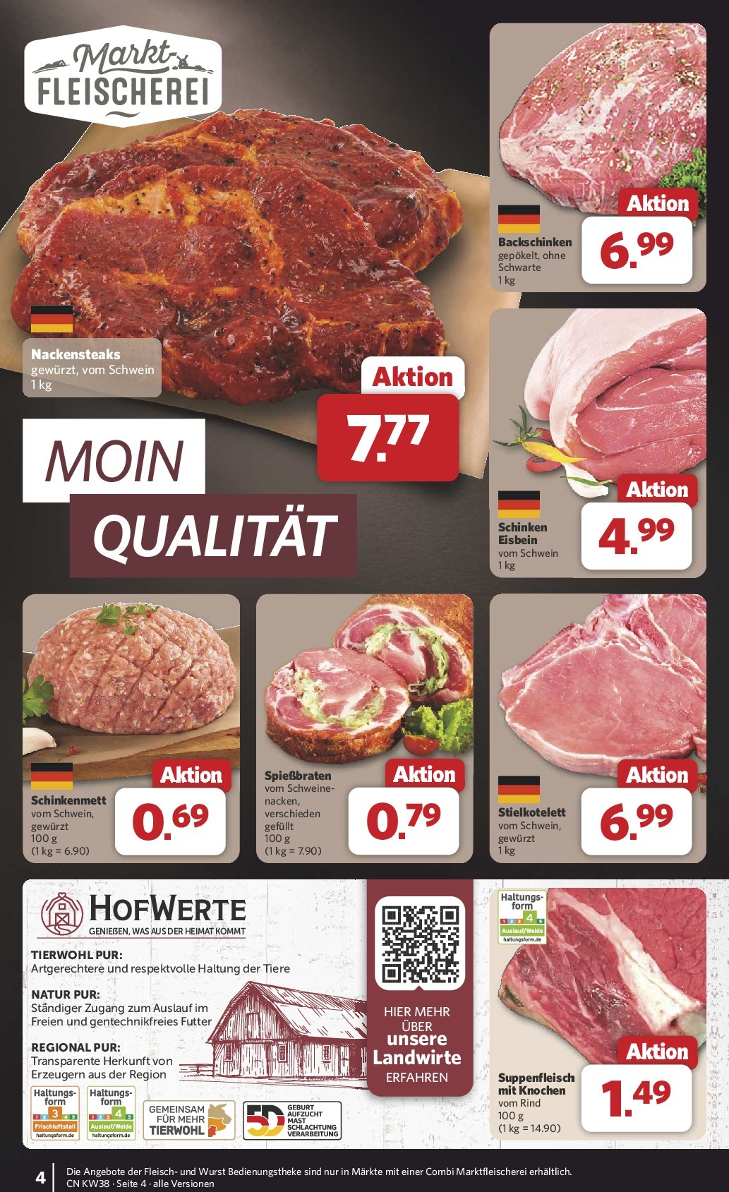 combi - Combi-Prospekt gültig vom 15.09. bis 20.09. - page: 4