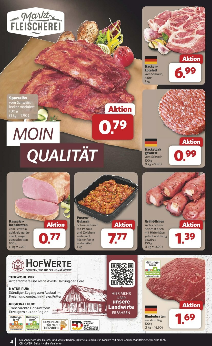 combi - Combi-Prospekt gültig vom 22.09. bis 27.09. - page: 4