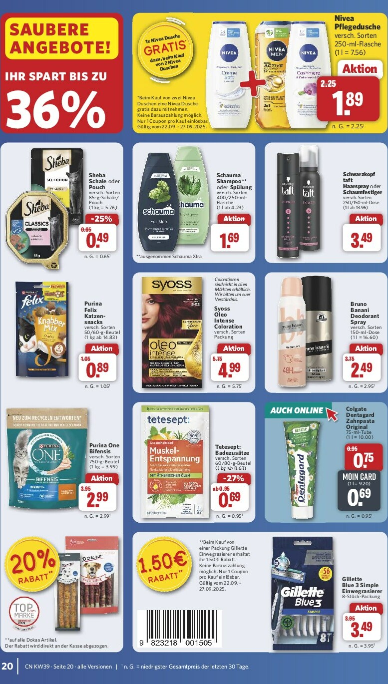 combi - Combi-Prospekt gültig vom 22.09. bis 27.09. - page: 25