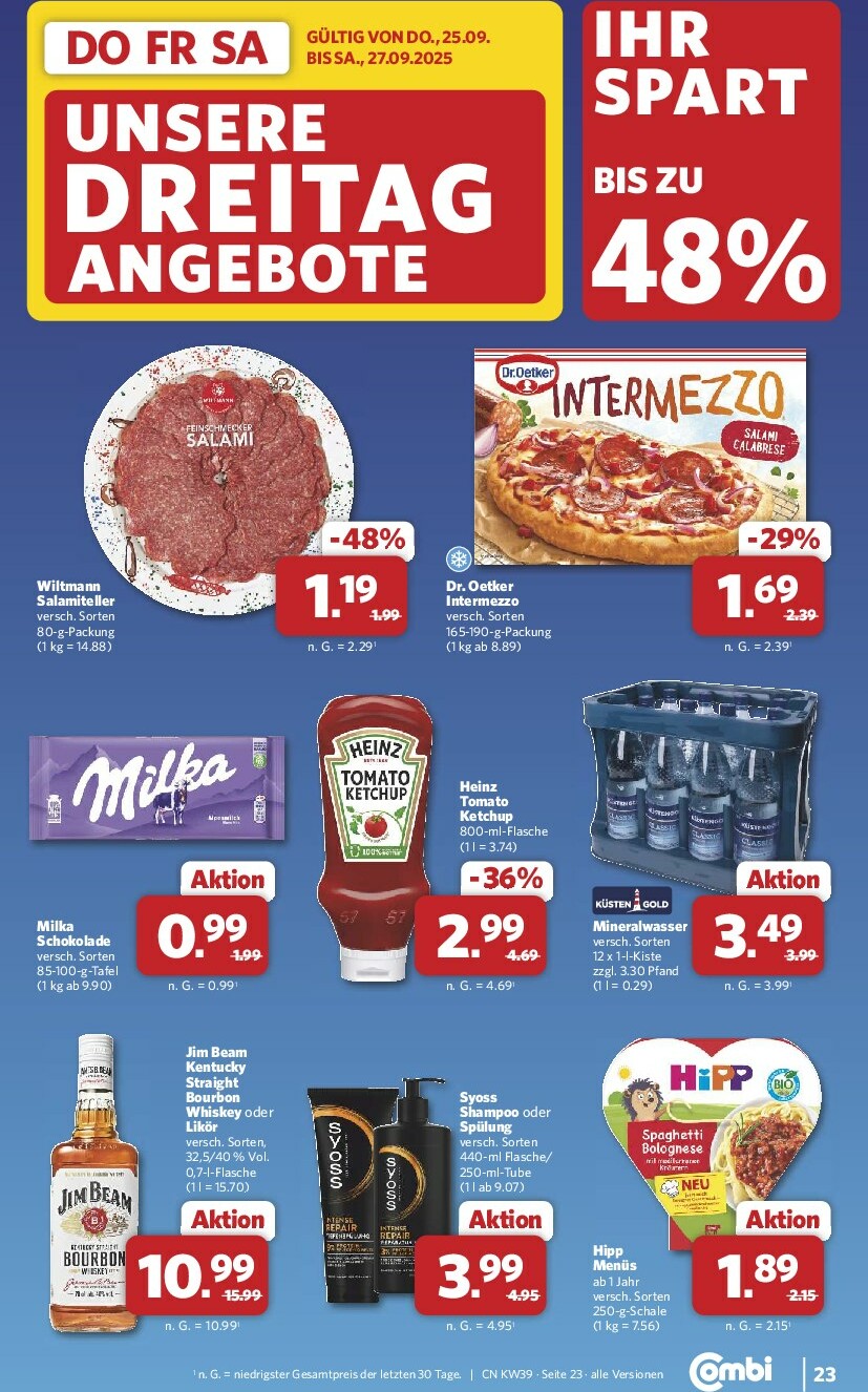 combi - Combi-Prospekt gültig vom 22.09. bis 27.09. - page: 29