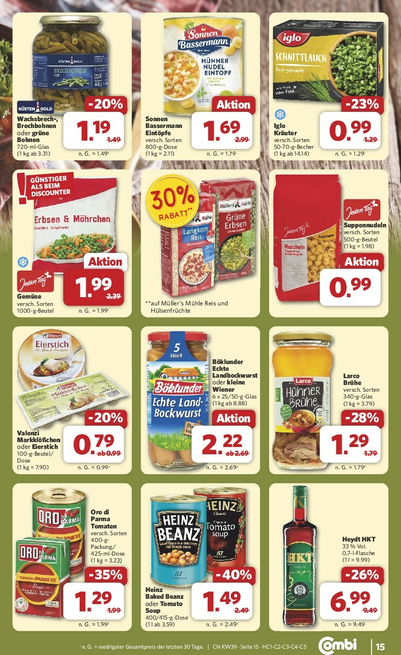 combi - Combi-Prospekt gültig vom 22.09. bis 27.09. - page: 18