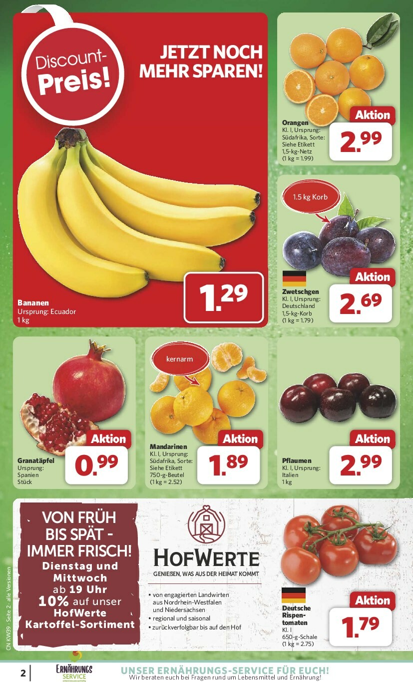 combi - Combi-Prospekt gültig vom 22.09. bis 27.09. - page: 2
