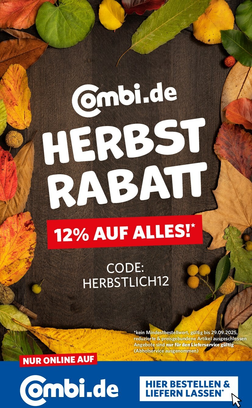 combi - Combi-Prospekt gültig vom 22.09. bis 27.09. - page: 19
