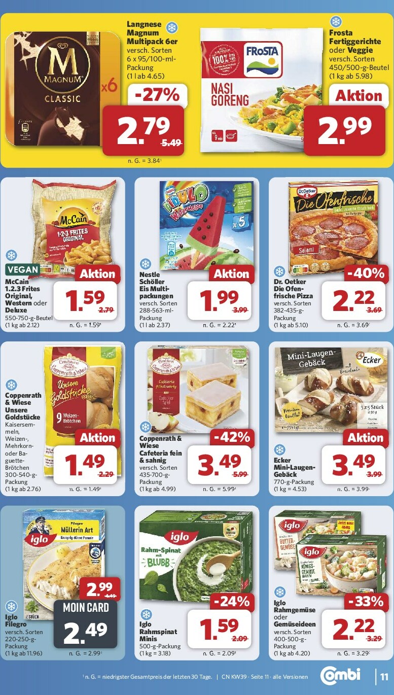 combi - Combi-Prospekt gültig vom 22.09. bis 27.09. - page: 12