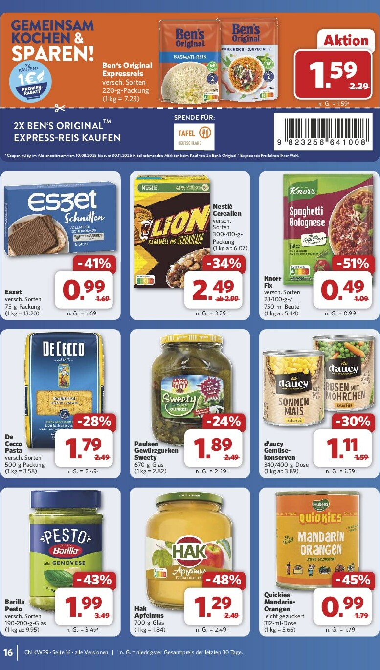 combi - Combi-Prospekt gültig vom 22.09. bis 27.09. - page: 20