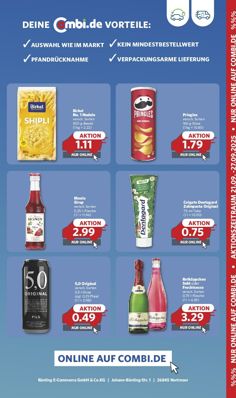 combi - Combi-Prospekt gültig vom 22.09. bis 27.09. - page: 16