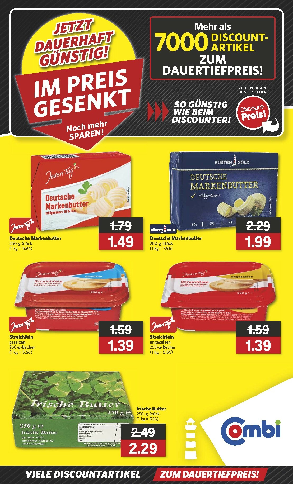 combi - Combi - Im Preis Gesenkt-Prospekt gültig vom 29.09. bis 04.10.