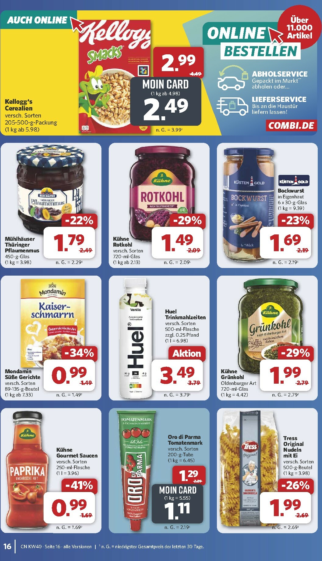combi - Combi-Prospekt gültig vom 29.09. bis 04.10. - page: 19