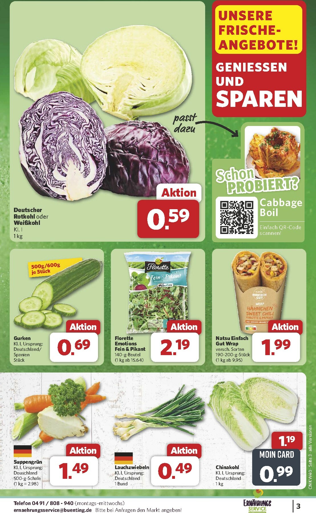 combi - Combi-Prospekt gültig vom 29.09. bis 04.10. - page: 3