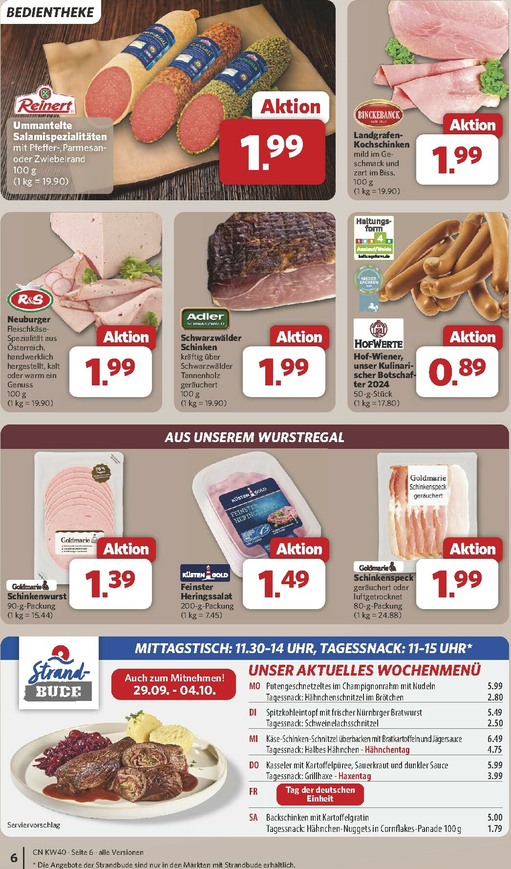 combi - Combi-Prospekt gültig vom 29.09. bis 04.10. - page: 6