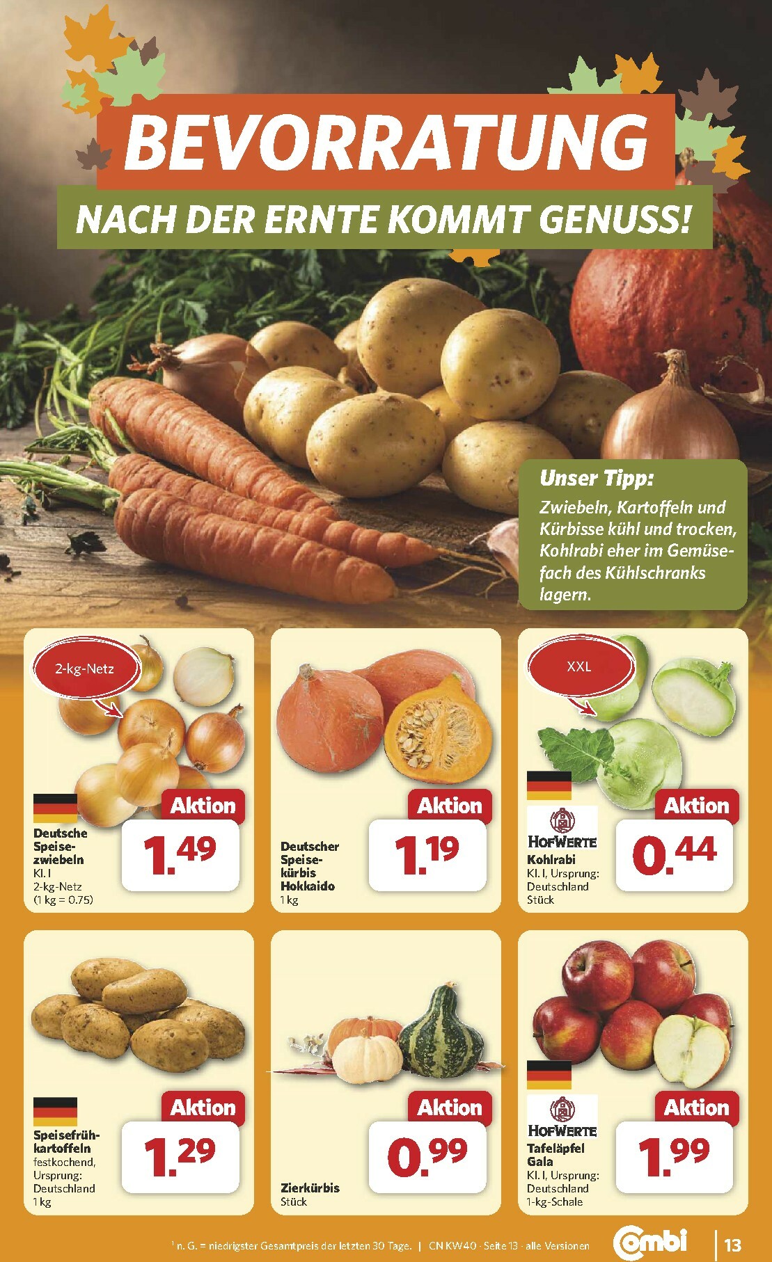 combi - Combi-Prospekt gültig vom 29.09. bis 04.10. - page: 15