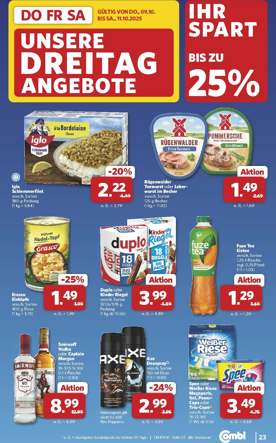 combi - Combi-Prospekt gültig vom 06.10. bis 11.10. - page: 29