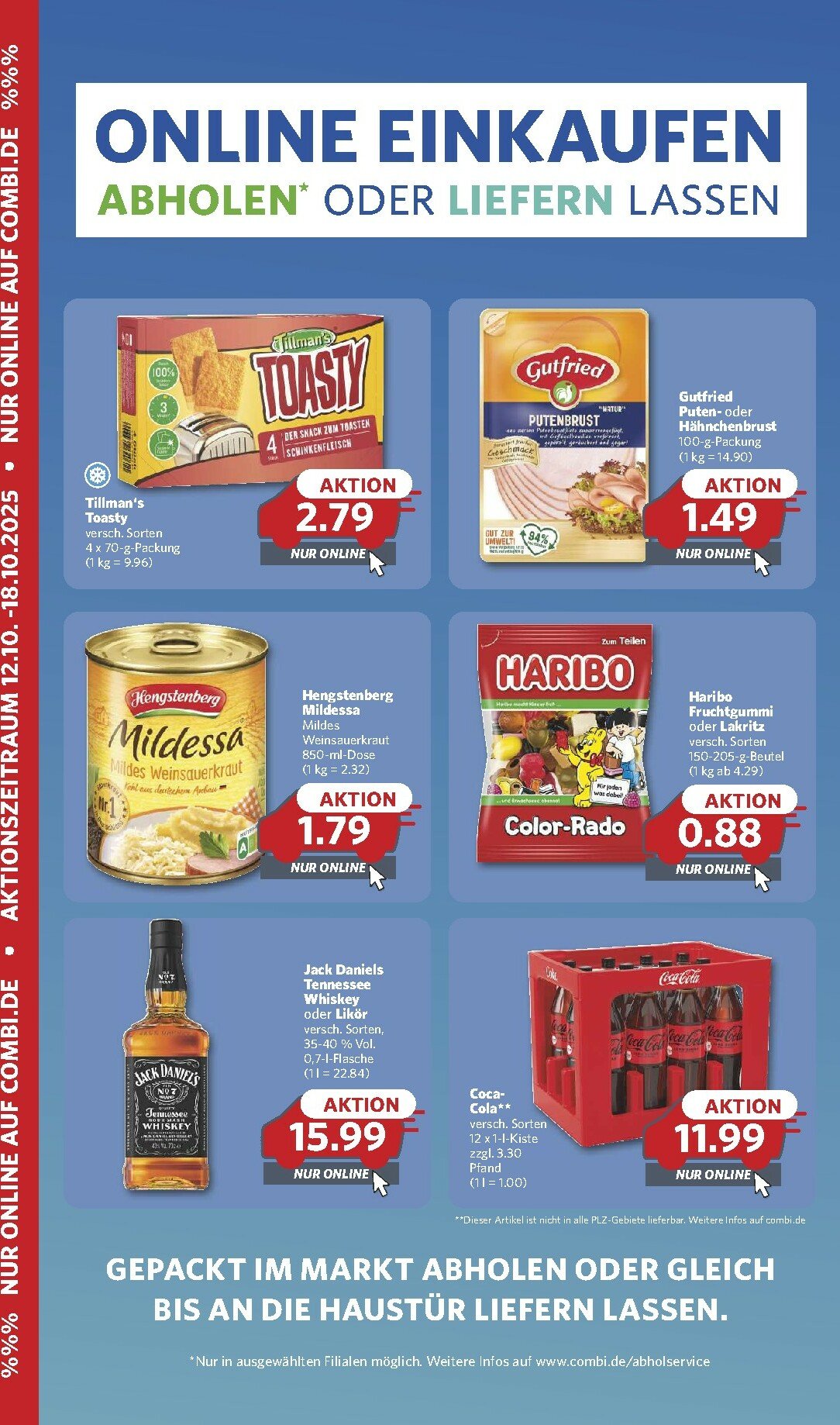 combi - Combi - Online Einkaufen-Prospekt gültig vom 12.10. bis 18.10.